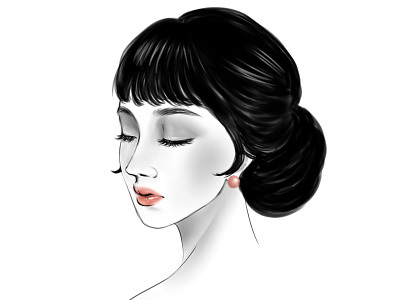 the beauty artworks digital painting digitalartwork handdrawing illustration illustrator