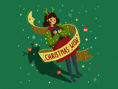 Christmas 2019 artworks digital painting ellychandra illustration illustrator