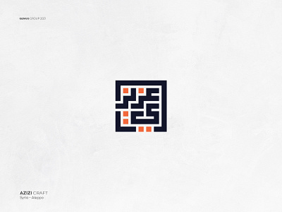 Azizi Craft logo Design branding design logo