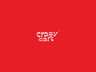 Crazy Cart branding food graphic design identity illustrator junk food logo
