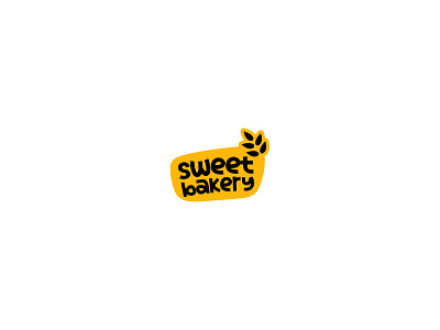 Sweet Bakery logo & packaging design bakery branding identity illustrator logo