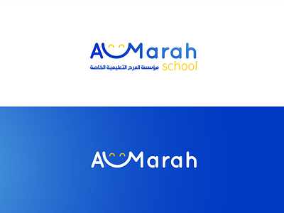 Almarah School logo & Brand animation brand branding character design graphic design identity illustration illustrator lettering logo minimal mobile type typography ui ux vector web website