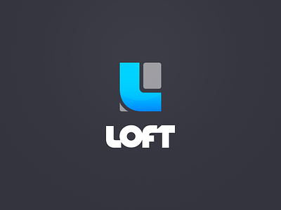 The Loft app brand design letter loft logo magazine social the loft