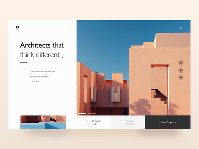 Architect Firm - Landing Page