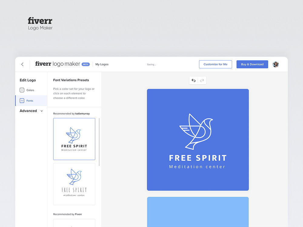Fiverr UI designs, themes, templates and downloadable graphic elements ... image.