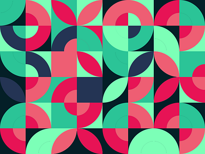 Geometric Patterns branding circles color geometric pattern squares visual communication visualdesign