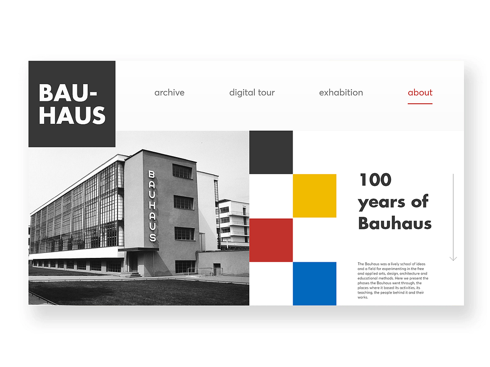 Bauhaus Website designs, themes, templates and downloadable graphic ...