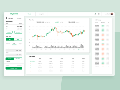 Currency Exchange - Analytics Chart Daily UI 018