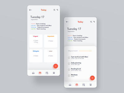 To Do App - DailyUI 042 app events interface ios layout minimal mobile task todo todo app todolist typography ui