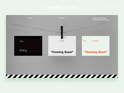 "Coming Soon" OW - DailyUI 048