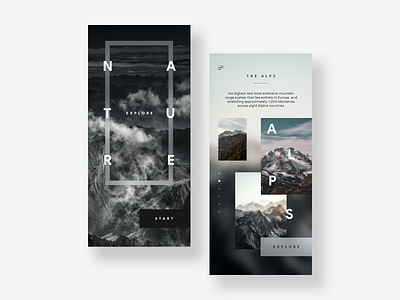 Travel App Concept app elegant ios minimal mobile trendy typography typography design ui