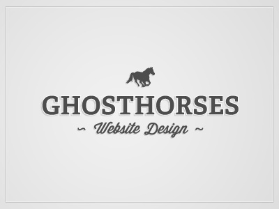 New Ghosthorses Logo Design (Draft)