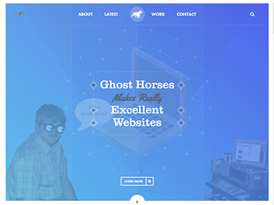 Ghosthorses.co.uk Rebuild ui web design web development