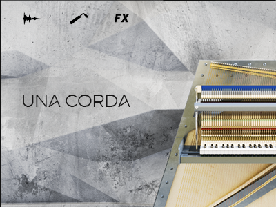 Unc Corda Piano Interface app interface interface design music instrument piano synthesizer ui ux design vst