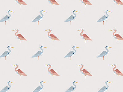blue heron_pattern
