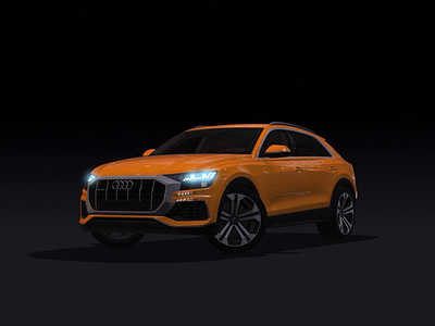 Audi Q8 Dashboard Concept 3d 3d animation animation audi audi e-tron audi q8 auto automotive automotive industry autonomous car car car dashboard car interface cluster e-tron instrument motion q8 user experience vehicle