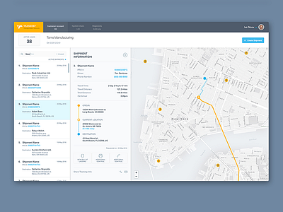 Transnet Delivery interface