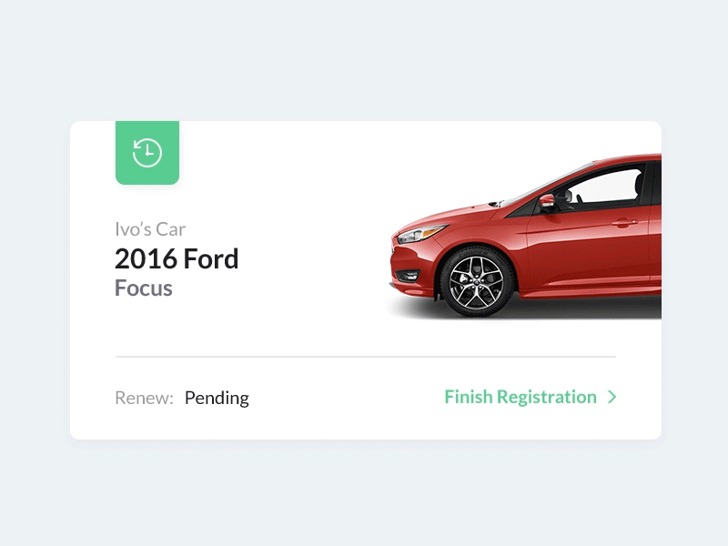 Car App Animation