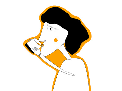 The tea lady 🫖 brand identity branding character characterdesign drawing illustration illustrator lady storytelling tea