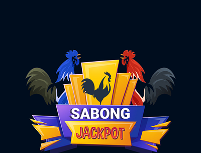 Sabong Jackpot Logo branding casino app logo online casino