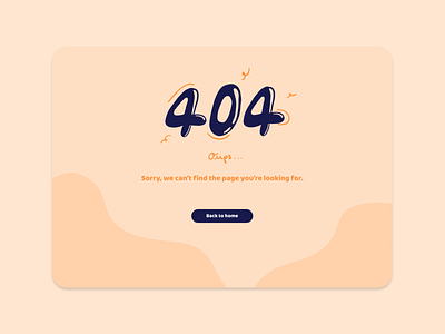 404 web page error