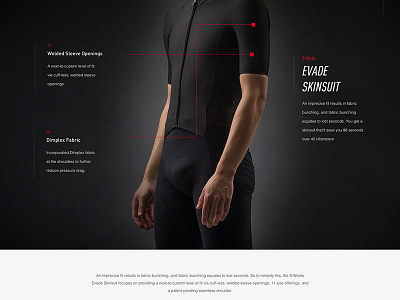 Specialized Bikes Innovation Concept interface ui web design