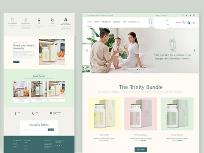 YS chinese tea ecommerce website