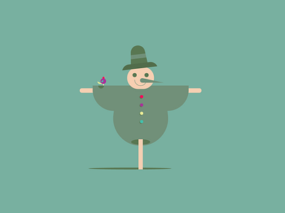 5_365 | Straw man fallacy character graphic design illustration