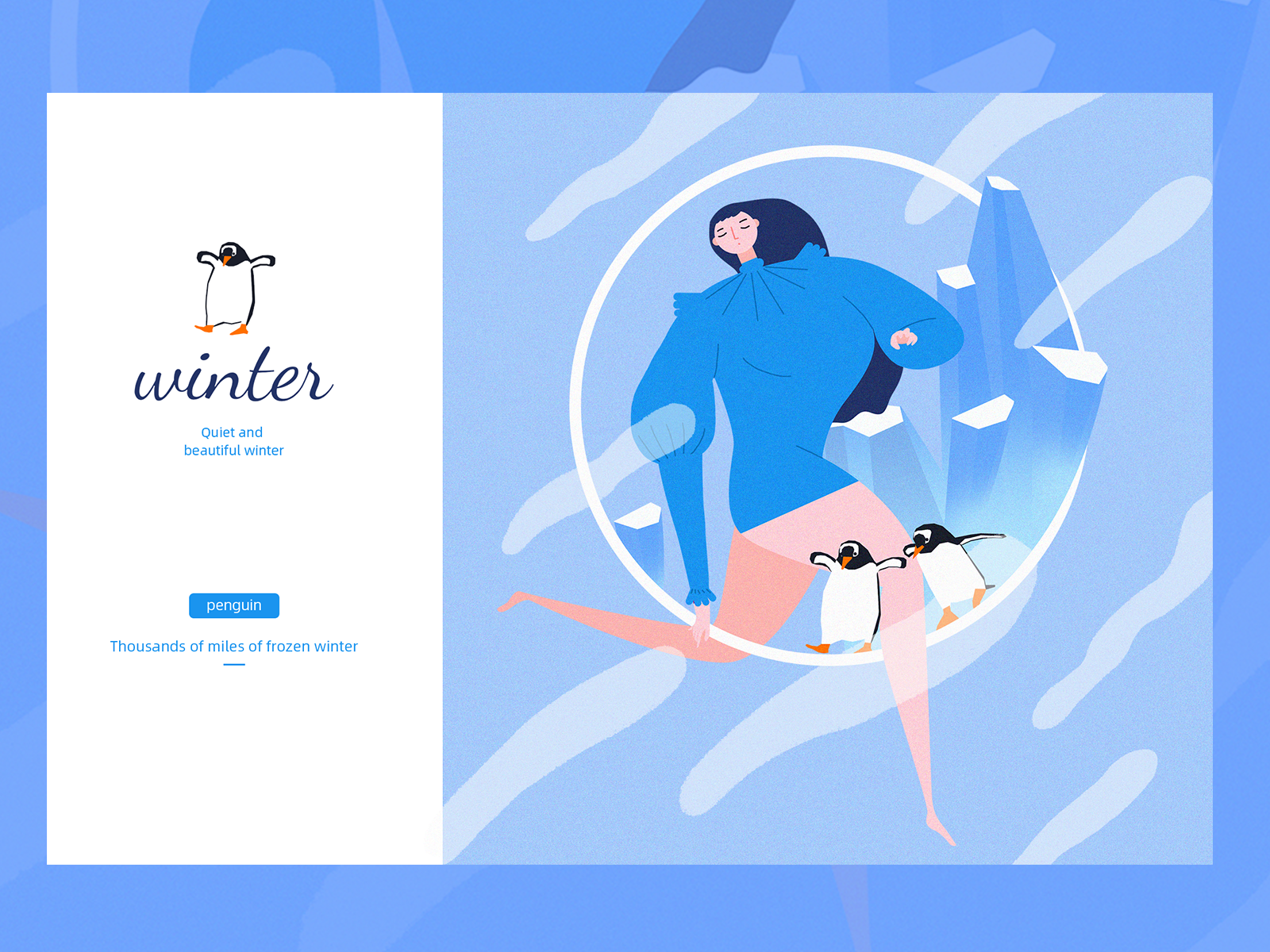 winter by Moon tree on Dribbble