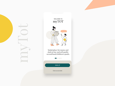 Children's second-hand clothing app animation app app design design homepage illustration motion graphics ui ux web web design