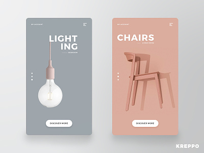 Product App Design app app design design furniture product app ui ux