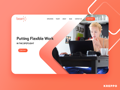 Job portal - Homepage homepage jobs main slider portal ui ux web app web design