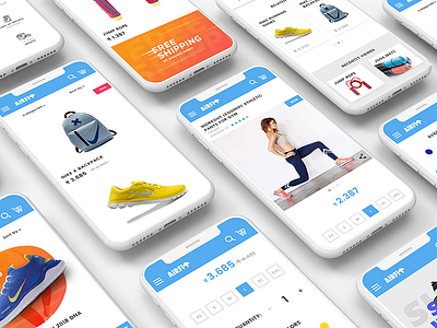 Fitness e-commerce redesign