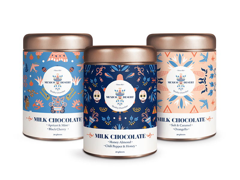 Mexico Desert, chocolate by Masha Yeremeyev on Dribbble