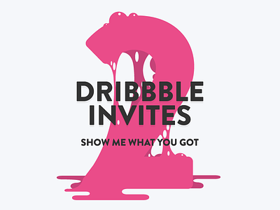 2x Dribbble Invites contest draft dribbble free invitation invite invites