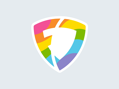 Happy Pride from FanDuel! aftereffects fanduel flag logo pastel pride rainbow