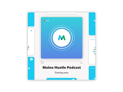 Maine Hustle Podcast Ad