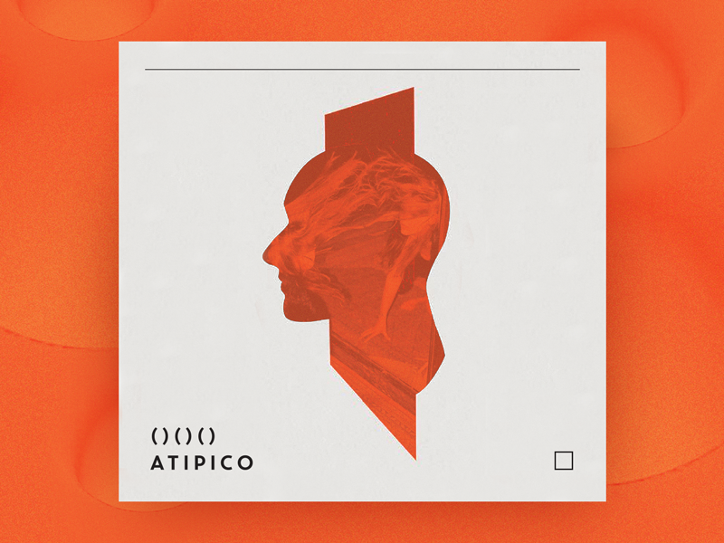 Atipico Visual Language brand illustration branding visual language design brand identity