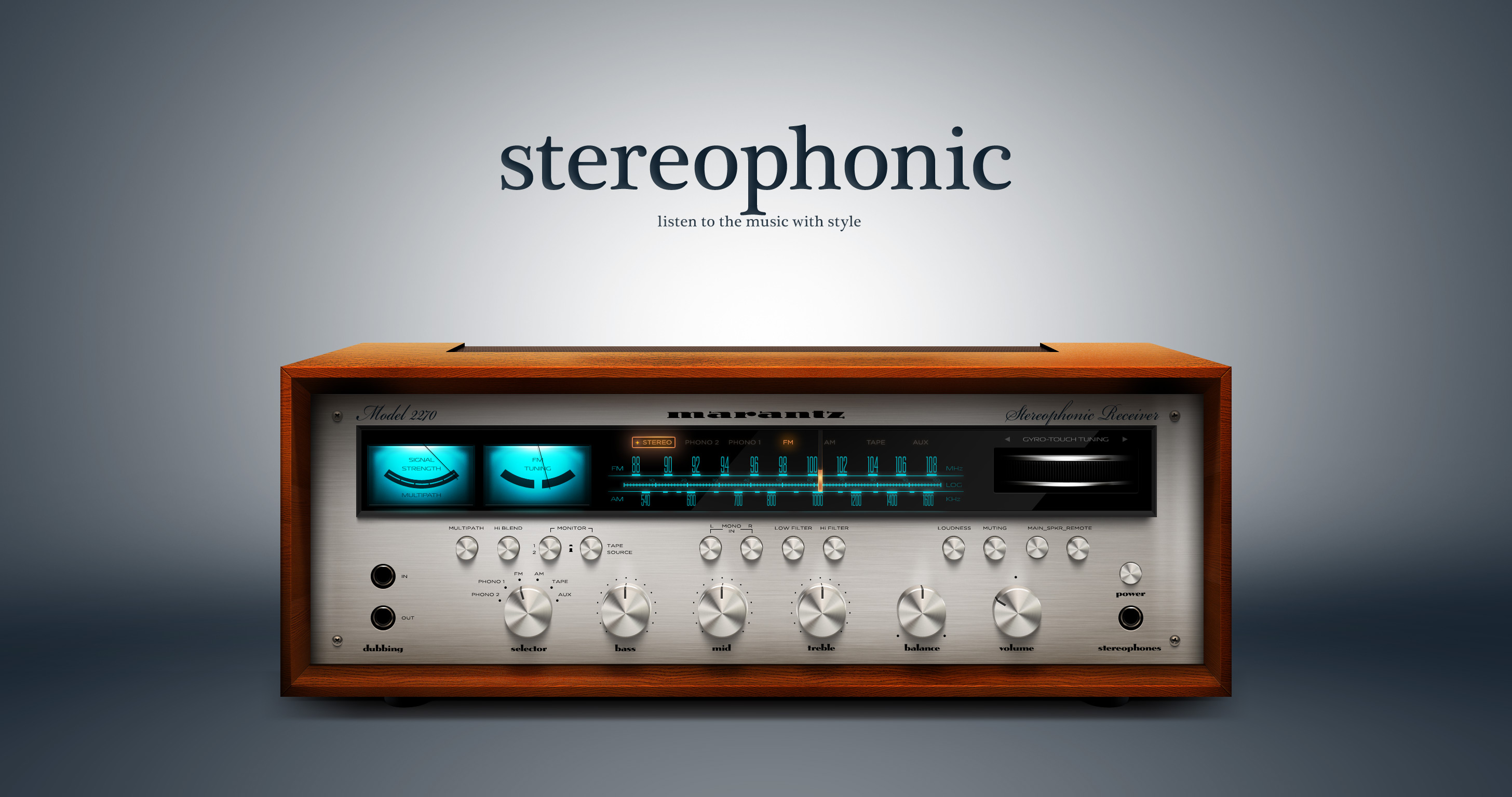 Stereophonic app by Pavel on Dribbble