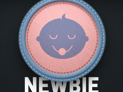Newbie Badge app badge gipis ios ui