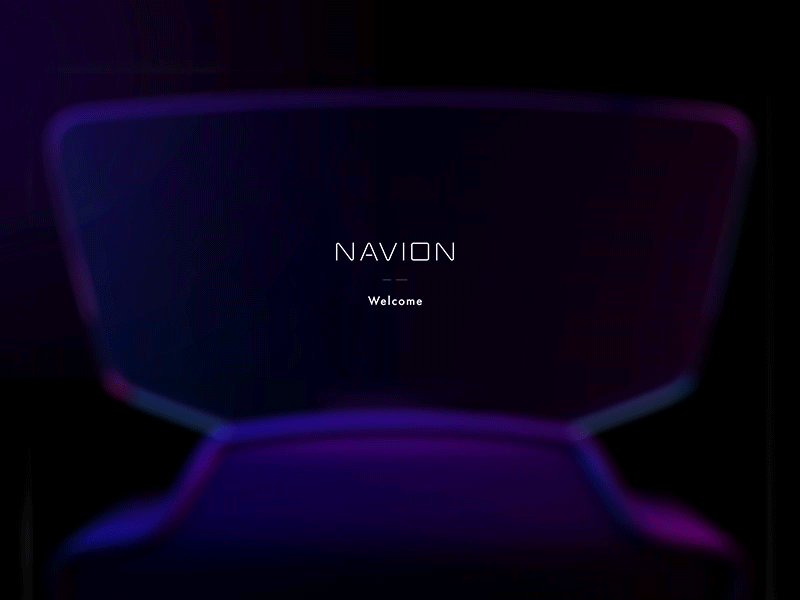 Navion: AR interface animation ar car device driving gif interface navigation ui