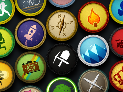 Badges badges icons pictograms