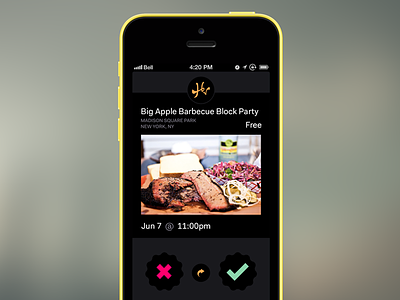 Homies App app event homies interface iphone mobile share ui