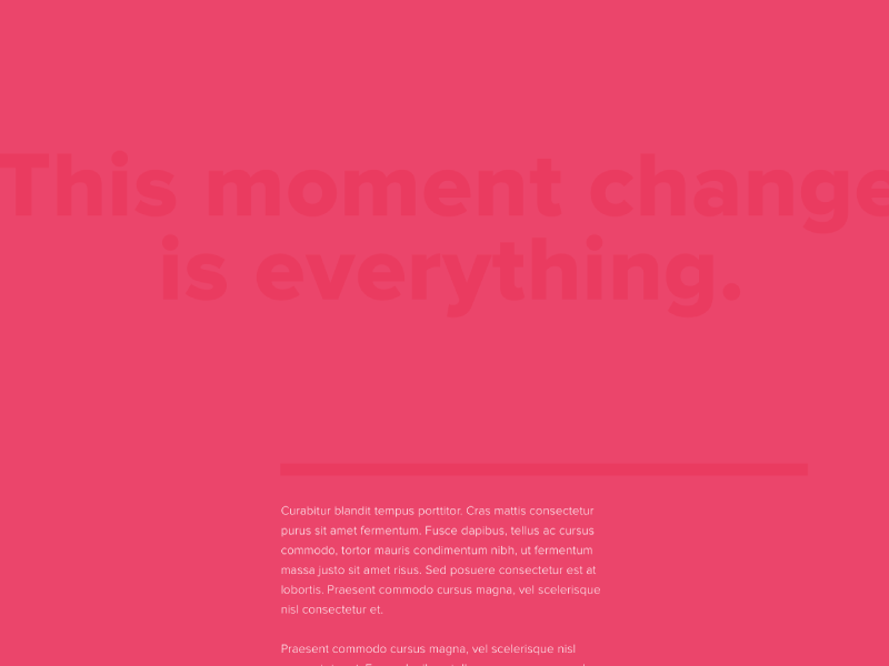 Son Lux Review Page design gradient music orange photography pink proxima nova review son lux web