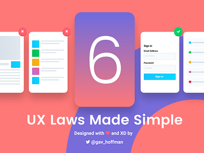 6 UX Laws Made Simple