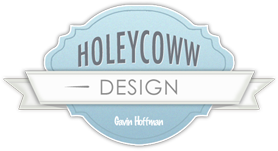 holeycoww badge badge blue holeycoww logo shield vintage web design