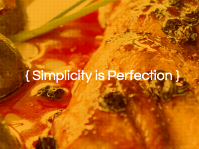 Simplicity - Restaurant web theme