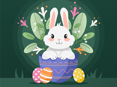 Easter Freepik bunny easter