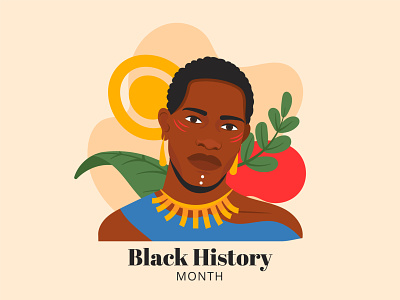 Black History Month black colorful ethnic history illustration men people vector