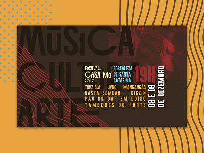 Festival Casa Mó branding concept cultural dance event festival graphic design identity music